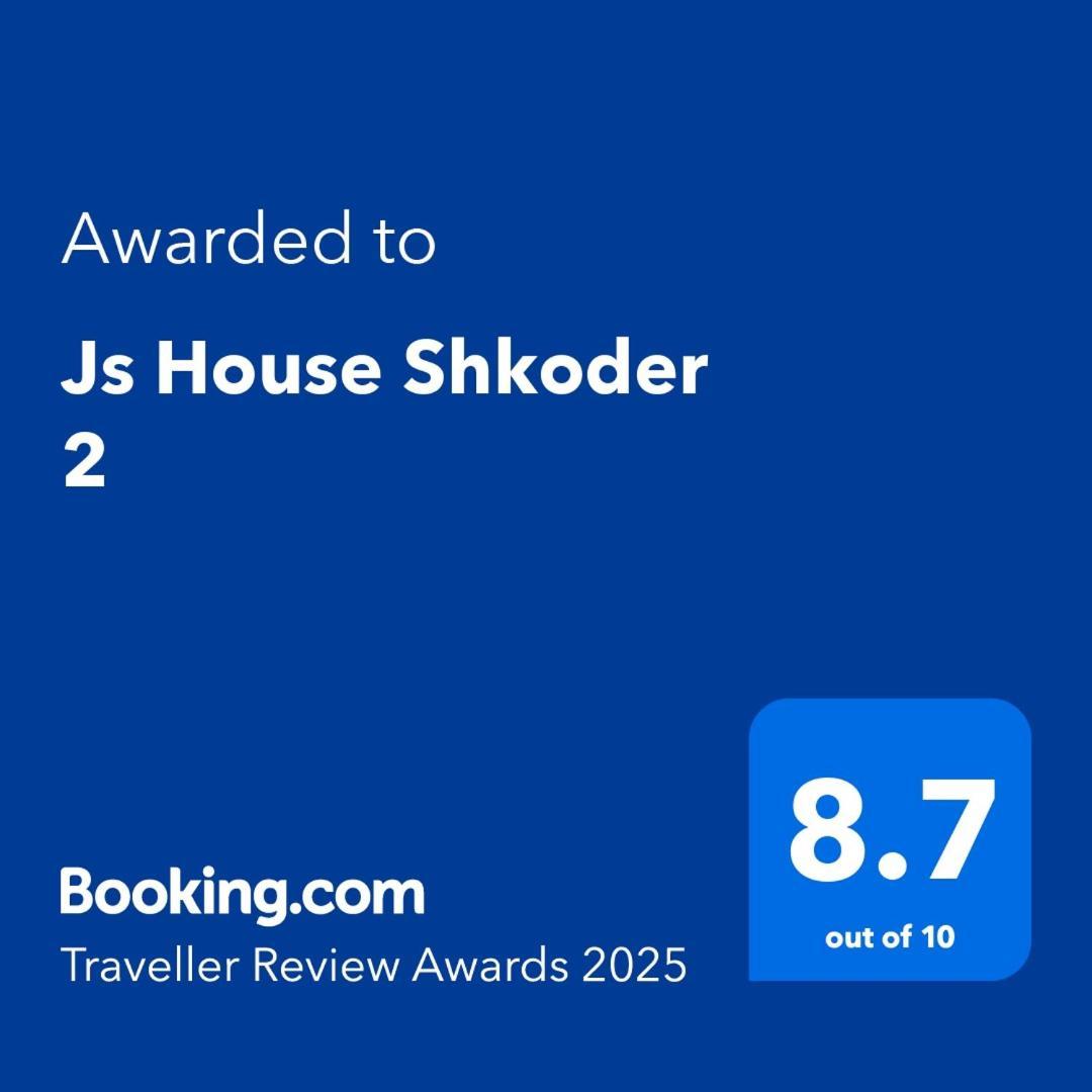 Js House Shkoder 2 Leilighet Eksteriør bilde